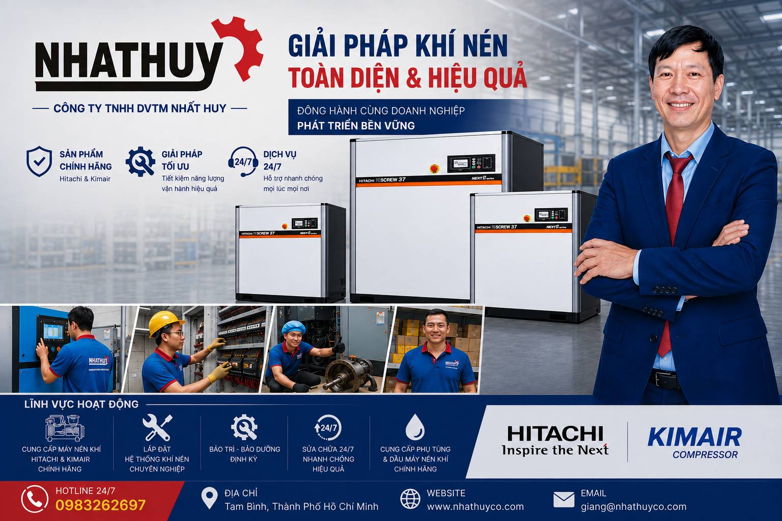 Tổng quan các lĩnh vực hoạt động chiến lược của Công ty TNHH DV - TM NHẬT HUY